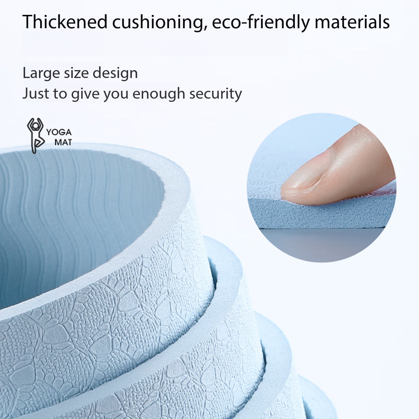 Shock Absorbing Gym Trainers - Tapete Antiderrapante Espesso com Absorção de