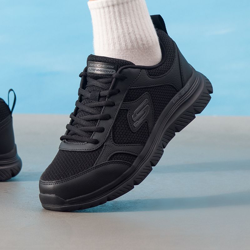 Lightweight Road Running Shoes - Tênis Masculinos Skechers Originais Cano Baixo