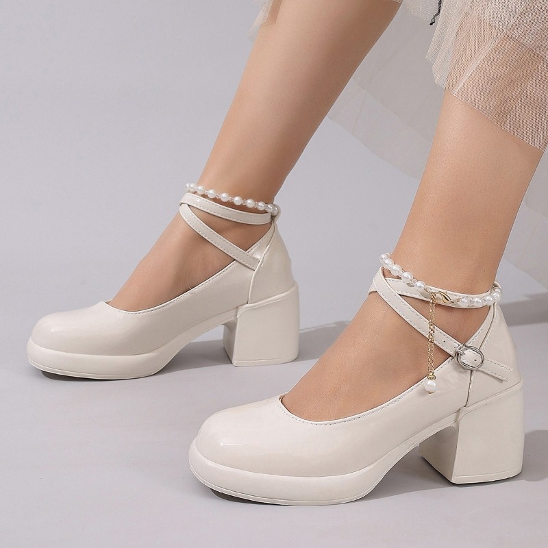 Women'S Shoes - Novas mulheres bombas sapatos moda cruz