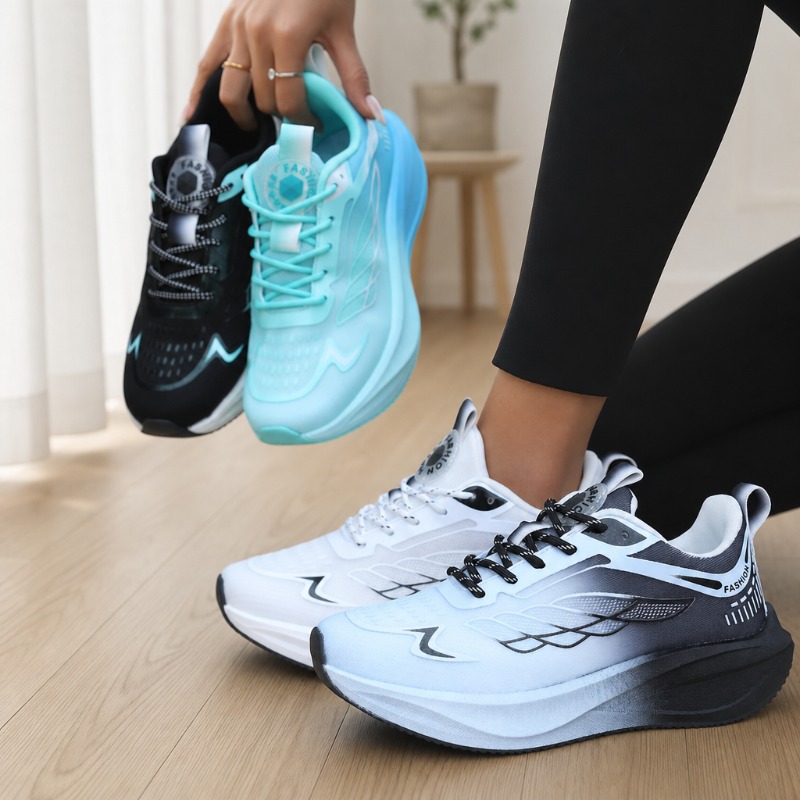 Wide Toe Box Running Sneakers - Tênis Feminino de Corrida com Bico