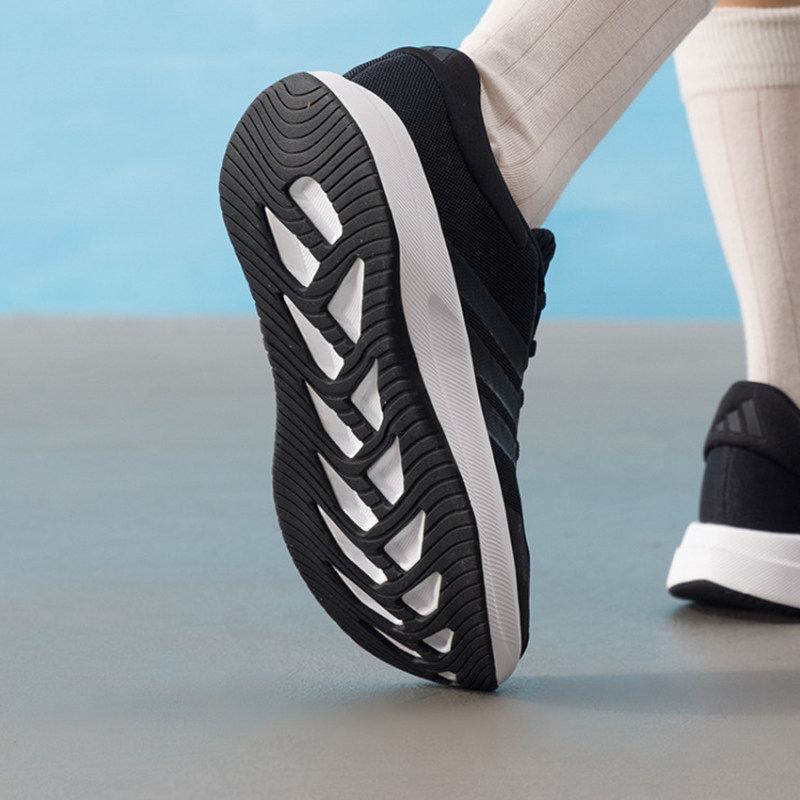Shock Absorbing Gym Trainers - Novos tênis femininos Adidas JQ6404, respiráveis,