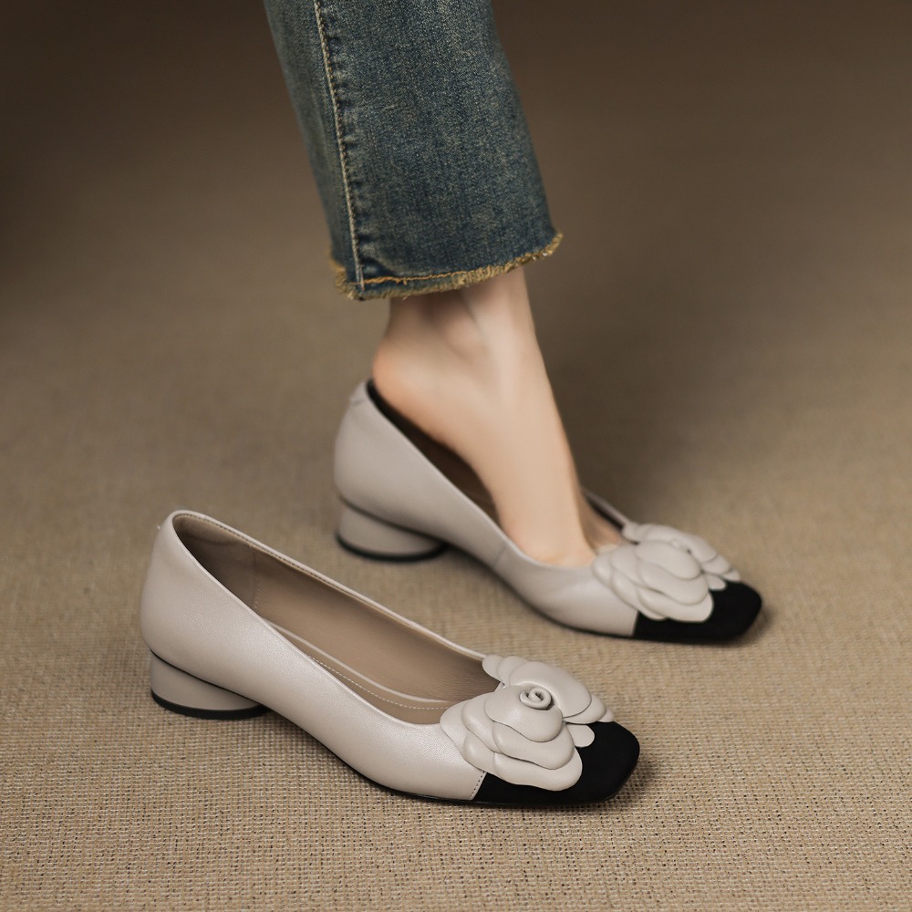 Moda flor único sapatos outono - Women'S Shoes avaliação e preço