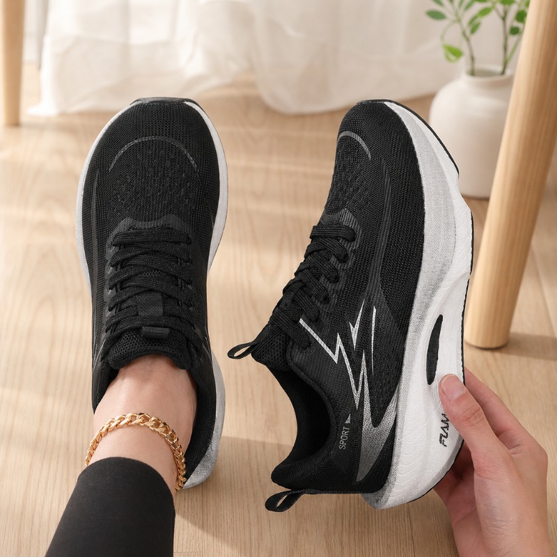 Tênis femininos com ponta larg - Wide Toe Box Running Sneakers avaliação e preço
