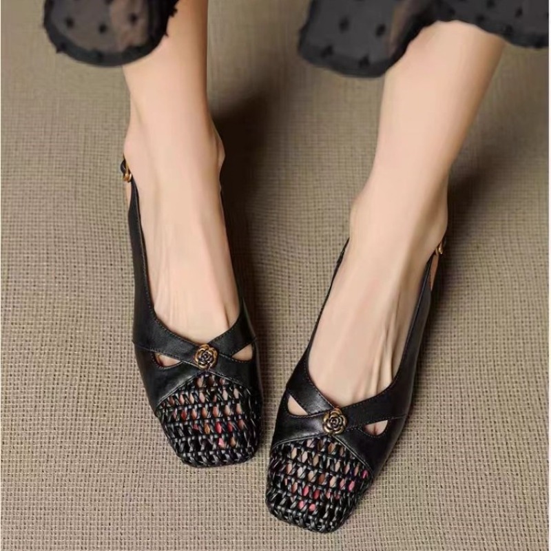Sandálias femininas de bico fe - Sandals avaliação e preço