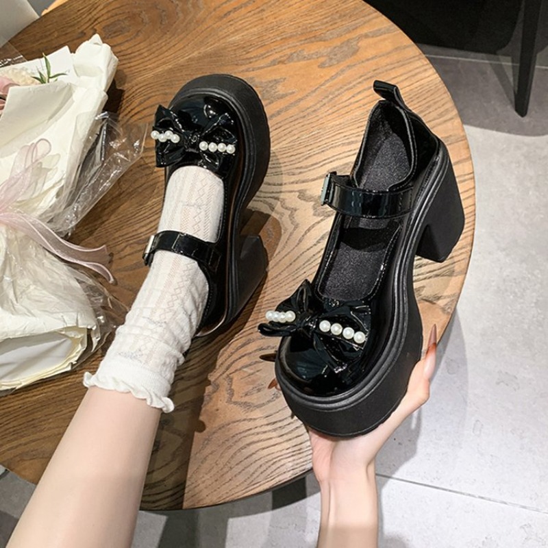 Sapatos Lolita 2026 Pretos com - Women'S Shoes avaliação e preço