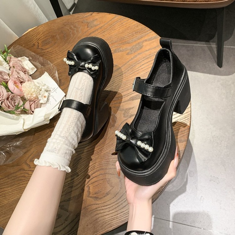 Sapatos Lolita 2026 Pretos com - Women'S Shoes avaliação e preço