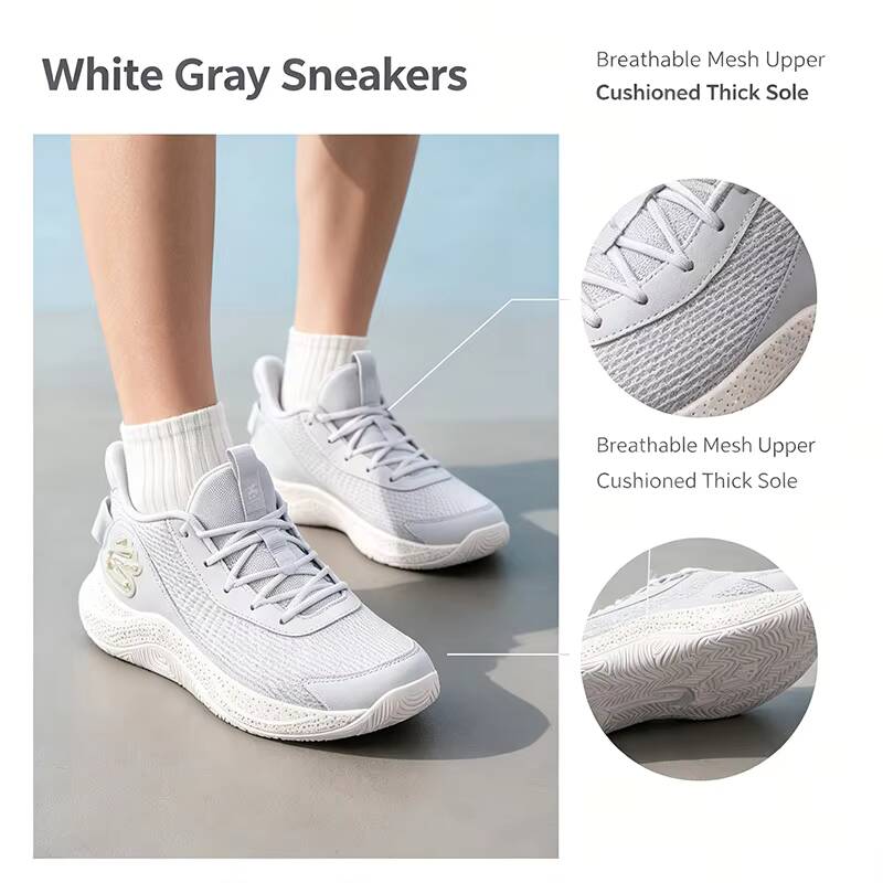 Novos tênis de corrida Under A - Air Cushion Jogger Shoes Men avaliação e preço