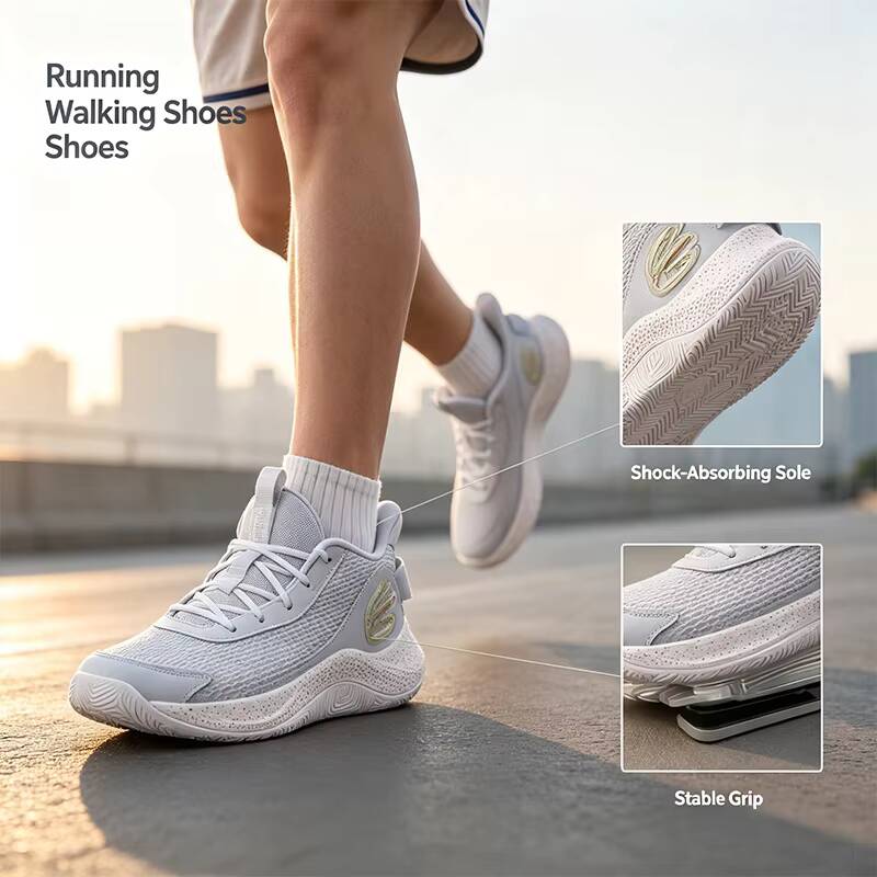 Novos tênis de corrida Under A - Air Cushion Jogger Shoes Men avaliação e preço