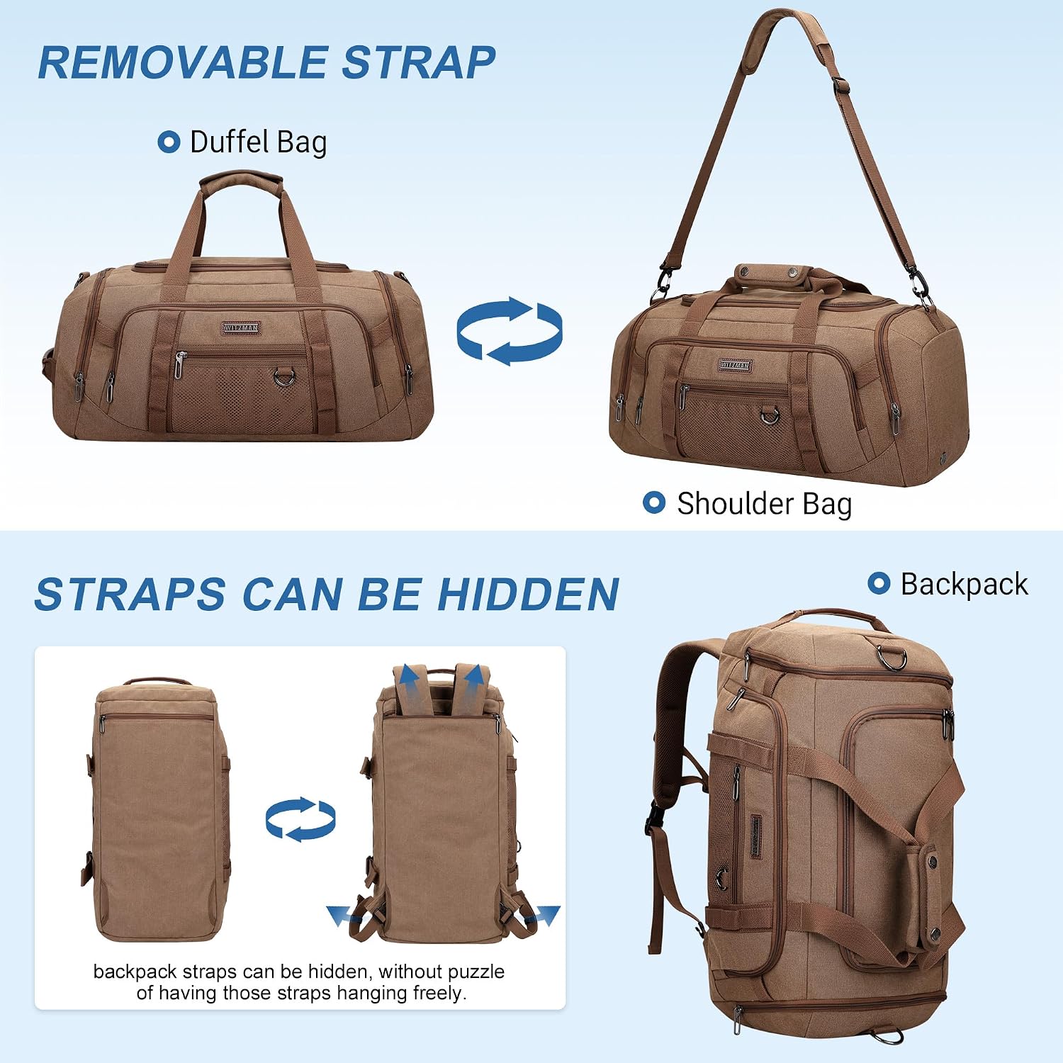 Bolsa de Lona para Homens 3 em - Men'S Shoes avaliação e preço