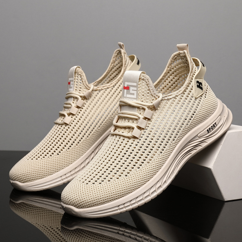 Tênis Leves de Malha para Home - Shock Absorbing Gym Trainers avaliação e preço