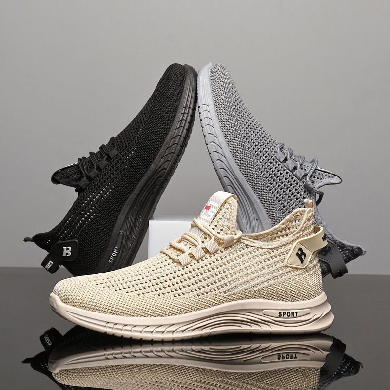 Tênis Leves de Malha para Home - Shock Absorbing Gym Trainers avaliação e preço